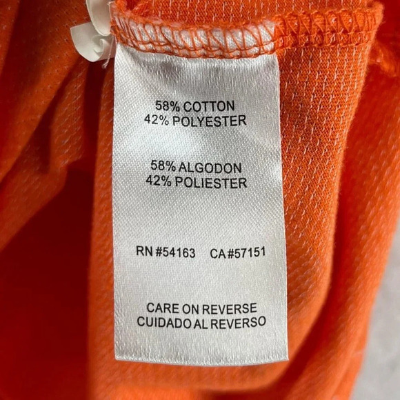 NFL MSX by Michael Strahan T-Shirt Mens Size M Denver Broncos Football Orange - Picture 8 of 11